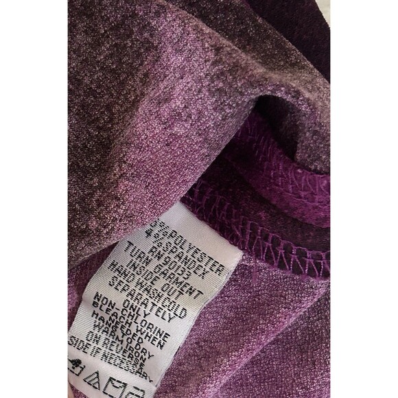 Bob Mackie Wearable Art Purple Pink Floral Tunic Size Large Vintage 90s Eclectic - Picture 5 of 7